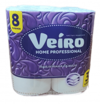 Туалетная бумага 3сл., Veiro Professional Home, 100% целл., 15 метров, (8х6 рул.) T319 Туалетная бумага 3сл., Veiro Professional Home, 100% целл., 15 метров, (8х6 рул.) T319